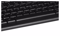 A4Tech KR-85 klaviatūra USB QWERTY Anglų (JAV) Juoda