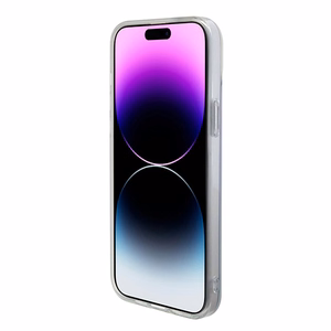 Guess GUHMP15SHITSU iPhone 15 6.1" violetinis/violetinis kietas dėklas IML Iridescent MagSafe