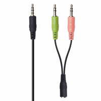 Trust Primo - pokalbių ausinės (juodos)