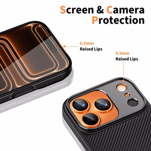 Tech-Protect Kevlar Aramid MagSafe dėklas iPhone 17 Pro Max juodas