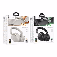 HOCO belaidės ausinės Bluetooth ANC W53 Plus juodos