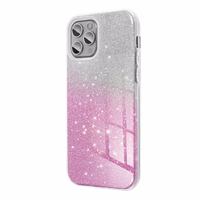 SHINING dėklas telefonui XIAOMI Redmi 15 4G / 15 5G (171.1mm) permatomas rožinis