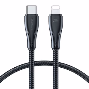 Joyroom Surpass Series A11 Lightning / USB-C 20W 1.2 m кабель - чёрный