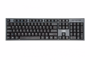 iBox IKMS606W klaviatūra RF belaidis English juoda