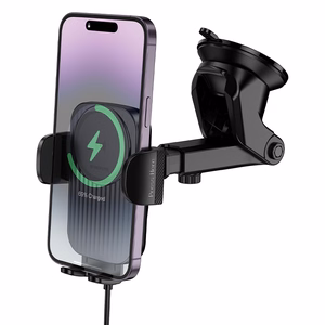 Borofone Car holder BH222 Leading with induction charging to windshield black