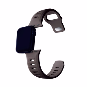 42/44/45/46/49 mm Taupe (big) - 3mk Silicone Watch Strap for Apple