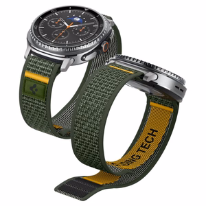SPIGEN ATHLEX AIR dirželis SAMSUNG GALAXY WATCH 8 / CLASSIC (40 / 44 / 46 MM) ACTIVE žalias