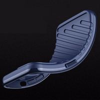 Thunder dėklas telefonui lankstus šarvuotas dėklas Samsung Galaxy A73 mėlyna