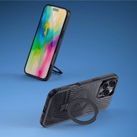 Dėklas Dux Ducis "Aimo Magnetic Stand" Apple iPhone 17 Pro juodas