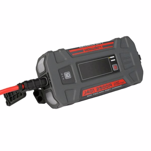 Lokithor J401 užvedimo įrenginys / paleidiklis 2500A + išorinė baterija 20000mAh + žibintuvėlis, 4-in-1 prietaisas