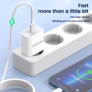 Įkroviklis Jellico AK180 20W USB-C + USB-C to USB-C cable 1.0m baltas