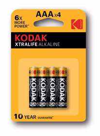 Kodak AAA Vienkartinė baterija Šarminis