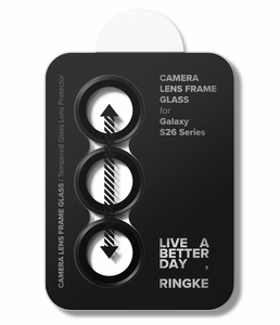 Ringke Camera Frame Protector 2-Pack for Samsung Galaxy S26 / S26+ - juodas