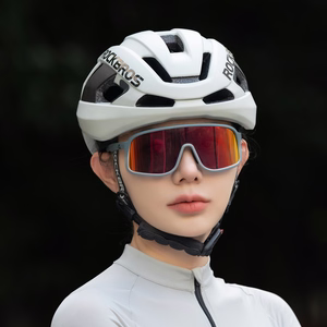 Rockbros LK-15 Carbon Fiber Bike Helmet 58-62cm - White