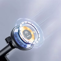 Belaidis automobilinis įkroviklis-laikiklis Dudao (F12MAX+) Magnetic (MagSafe 15W) juodas