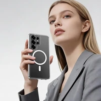 Rock Crystal skaidrus Series Magnetic Dėklas for Samsung Galaxy S26 Plus skaidrus