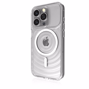 STM Reawaken Ripple MagSafe dėklas, skirtas iPhone 15 Pro Max, skaidrus