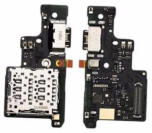Lanksčioji jungtis Xiaomi Redmi Note 14 5G su įkrovimo kontaktu ir mikrofonu, SIM kortelės kontaktu originali (service pack)