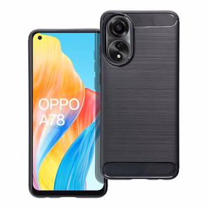 CARBON dėklas telefonui OPPO A78 5G juodas