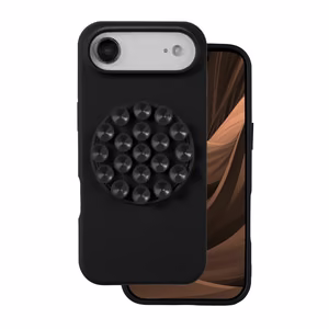 Silikoninis Stick dėklas for iPhone 17 Air 6,6" juodas