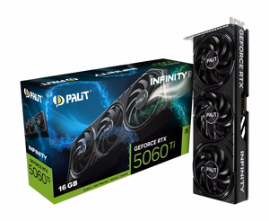 Palit GeForce RTX 5060 Ti Infinity 3 NVIDIA 16 GB GDDR7