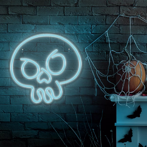Neon PLEXI LED GRAFFITI SKULL turkio FPNE15 Forever Light
