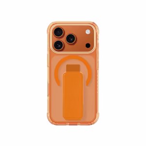 AmazingThing Titan Pro Holder dėklas iPhone 17 Pro, suderinamas su MagSafe – oranžinis