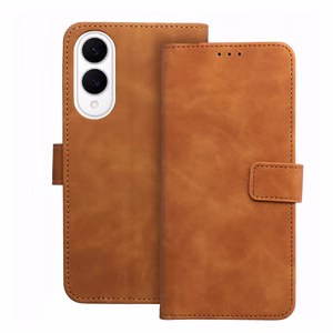 Flip case for Samsung S25 EDGE Tender Book brown