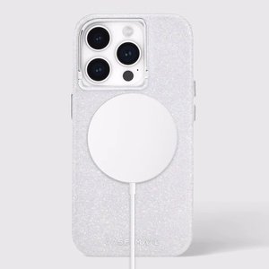 Case-Mate Shimmer MagSafe dėklas, skirtas iPhone 15 Pro, vaivorykštinis