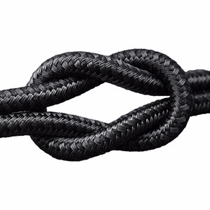 Dudao L3ST USB-A - USB-C 5A 1.2m pintas kabelis - juodas