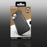 Raptic X-Doria Clutch dėklas telefonui iPhone 14 nugarėlė juoda