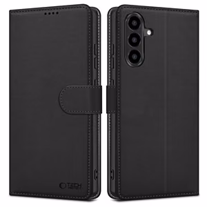Tech-Protect Wallet Case for Samsung Galaxy A36 / A56 / A37 5G - Black