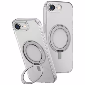 Чехол Uniq Swivix 360 с вращающейся подставкой для iPhone 16e - прозрачный