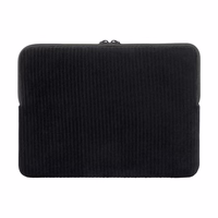TUCANO Velluto 2 - dėklas MacBook Air 13" (M4/M3/M2/M1/2025-2018) / Pro 13" / Laptop 12" (juodas)