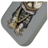 Nimmy Akiniai Kietas Šuo Dėklas telefonui iPhone 16 Pro Max - pilka