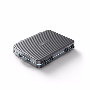 Orico PHCD Case for Memory Cards and Data Media Black 2.5" SSD 2.5" HDD M.2 SSD SD Micro SD CompactFlash Card Readers - Black