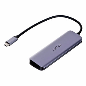 UNITEK H1107A Šakotuvas USB 3.2 Gen 1 (3.1 Gen 1) Type-A 5000 Mbit/s pilkas