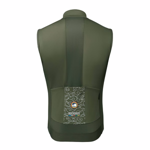 Rockbros TLMJ002 ROAD TO SKY insulated windproof vest M - green