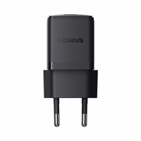 Baseus Palm 30W USB-C sieninis įkroviklis - juodas