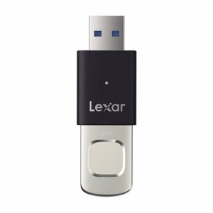 Флеш-накопитель Lexar F35pro USB 3.2 64GB с распознаванием отпечатков пальцев