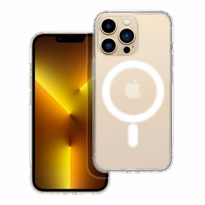 Case for iPhone 13 Pro Clear Mag Cover (STR) compatible with MagSafe transparent