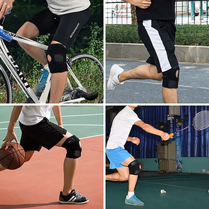 Rockbros LF1106L sportinė girnelės ir kelio sąnario apsauga, dydis L - juoda
