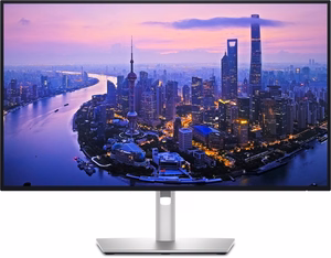 DELL UltraSharp U2725QE monitorius 68.6 cm (27") 3840 x 2160 pixels 4K Ultra HD LCD juodas, sidabrinis