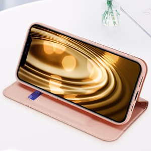 Dux Ducis Skin Pro knygos tipo dėklas telefonui iPhone 13 Pro Max mėlynas