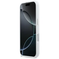 BMW M Silicon Horizontal Line MagSafe deklas, skirtas iPhone 17 - Baltas