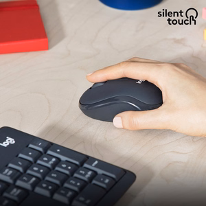 Logitech 920-009800 klaviatūra Pelė įskaityta Biuras Radijo dažnio belaidė QWERTY JAV tarptautinė versija Grafitas