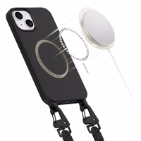 Tech-Protect MagNecklace Magnetinis iPhone 15 dėklas - juodas
