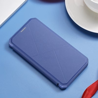 DUX DUCIS Skin X knygos stiliaus dėklas telefonui iPhone 13 Pro (m) - mėlynas (m)