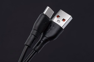 Kabelis BLUE STAR ECO USB A į Type-C PJ68-25-3 1 m juodas