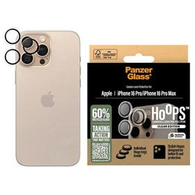 PanzerGlass Hoops Skaidrus Objektyvo apsauga iPhone 16 Pro 6.3" / 16 Pro Max 6.9" 1286